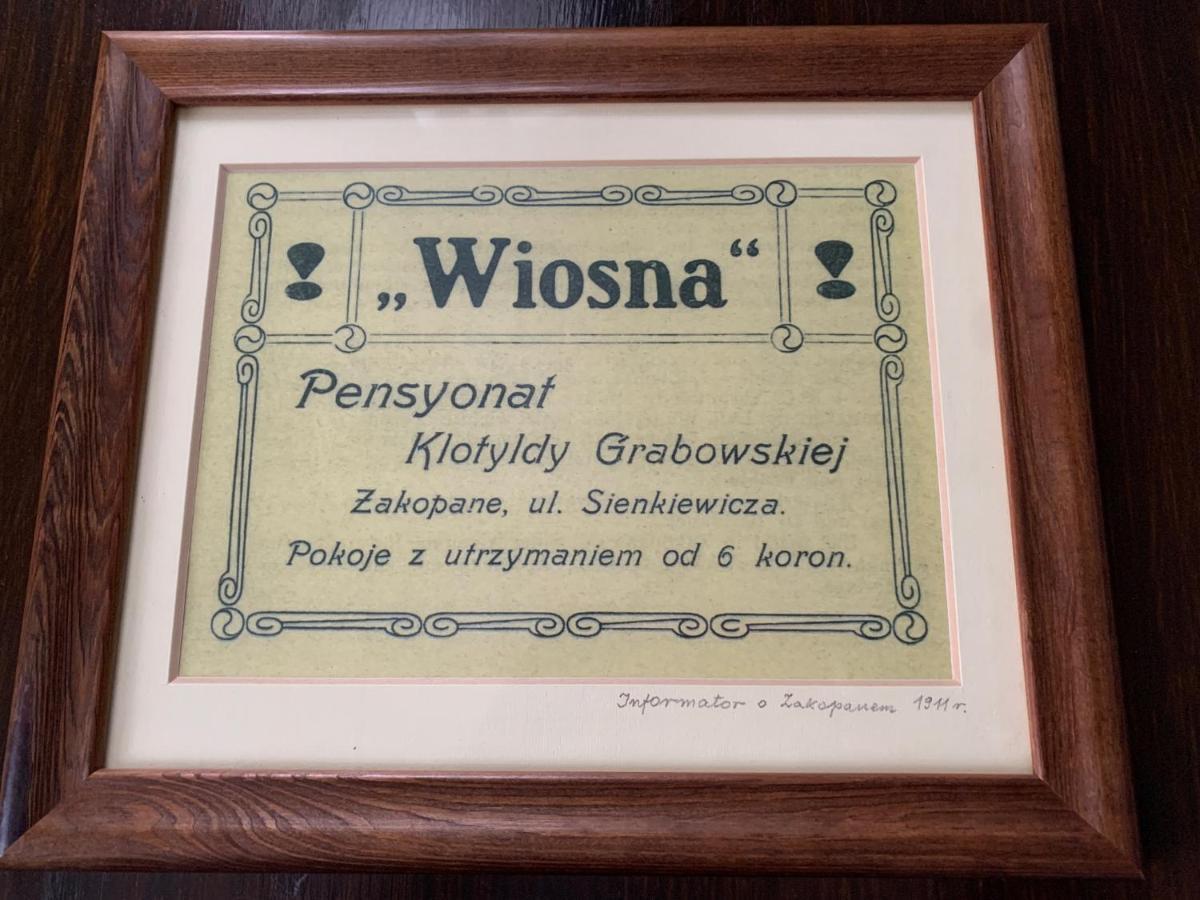 자코파네 Wiosna 아파트 외부 사진